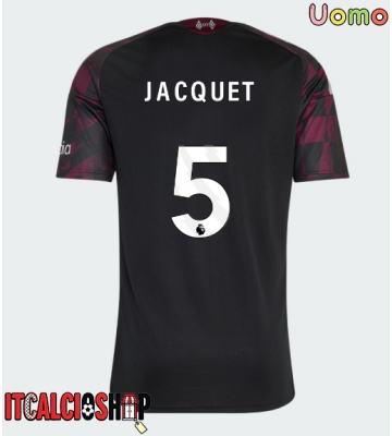 Liverpool Jeremy Jacquet #5 Terza Maglia 2026-27 Manica Corta